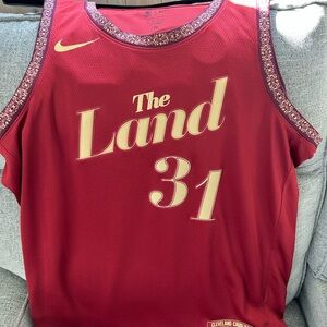Red Cleveland Cavaliers Basketball Jersey